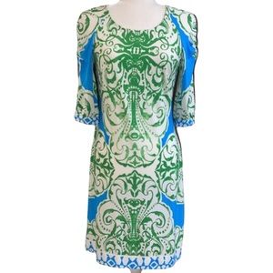 DONNA MORGAN ABSTRACT PRINT DRESS 6